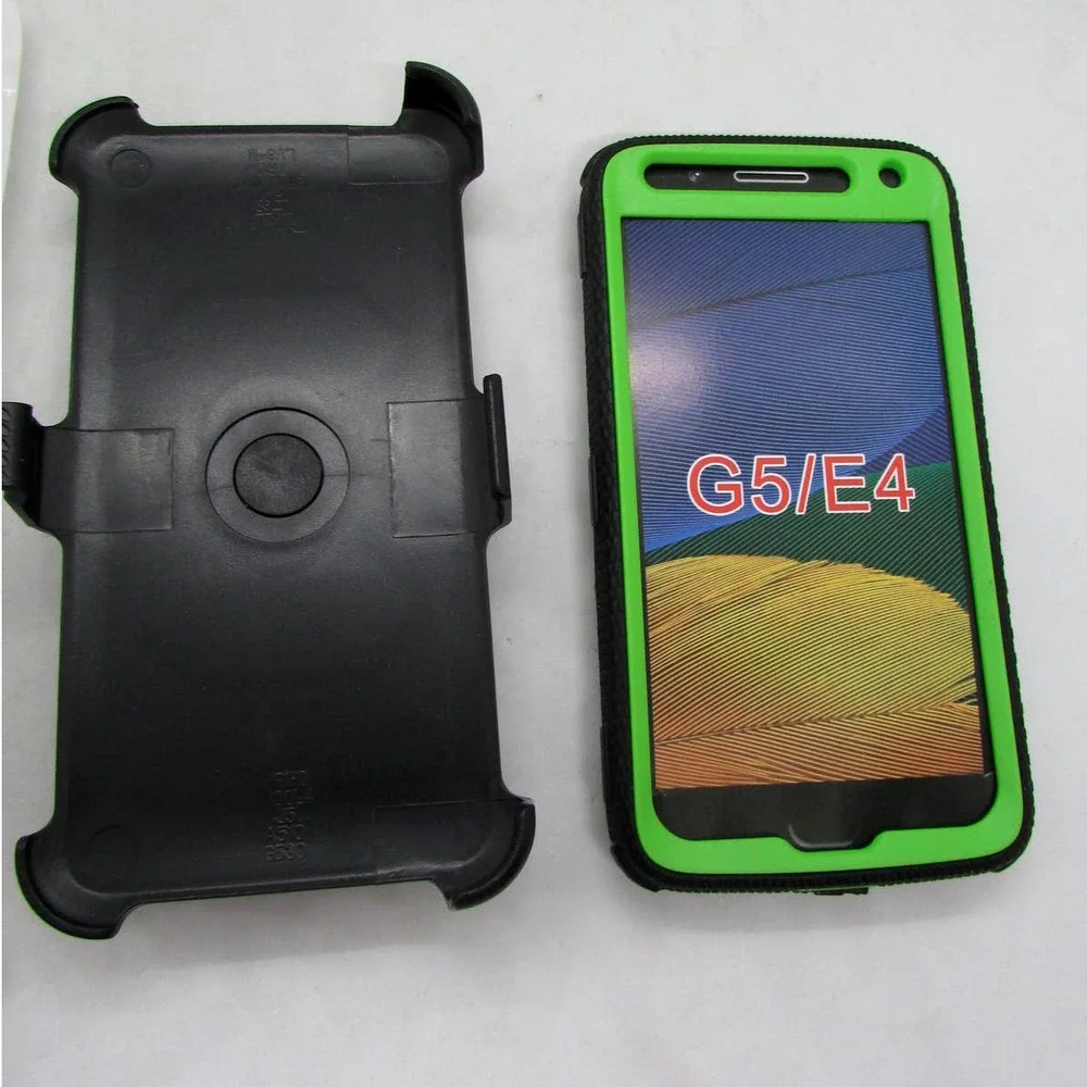Motorola Moto E4 G5 Shockproof Phone Case Belt